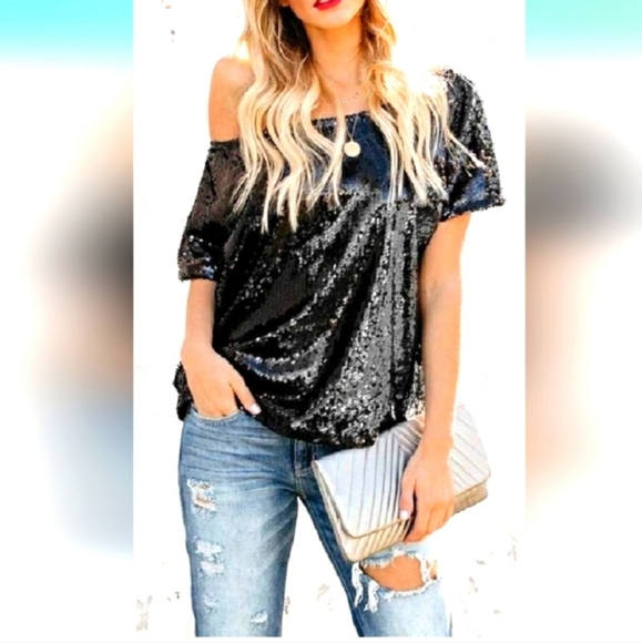 Vici sequin top - Picture 4 of 6